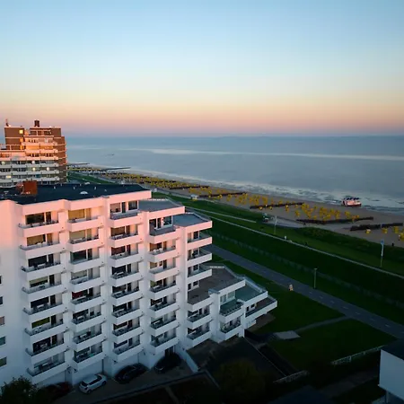 Apartment Im Haus Hanseatic Mit Meerblick Am Duhner Sandstrand Cuxhaven